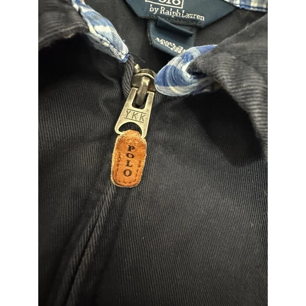 Boy’s/Kid’s Vintage Polo Ralph Lauren Full Zip Basic Jacket Size 8/10